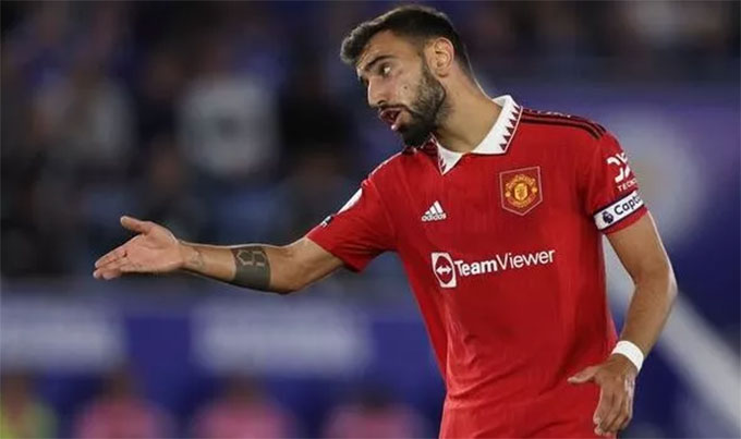 Bruno Fernandes là cầu thủ rất khắt khe với bản thân và đồng đội