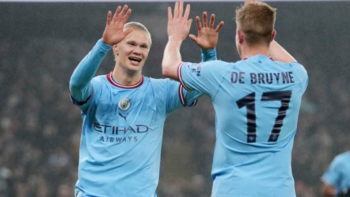 De Bruyne tin Haaland có thể ghi 800 bàn thắng