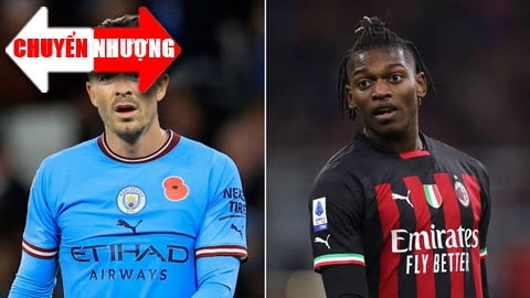 Tin chuyển nhượng 28/12: Man City gạ Milan đổi Leao lấy Grealish