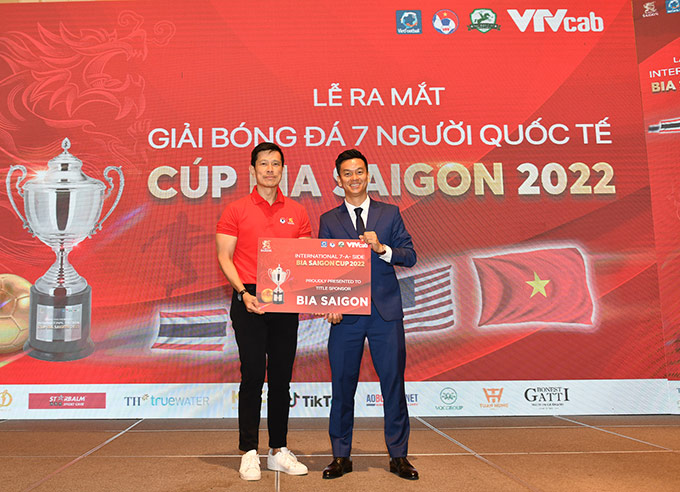 Giải bóng đá 7 người Quốc tế Cúp Bia Sài Gòn 2022 đầu tiên sẽ diễn ra với 4 đội bóng đại diện cho Việt Nam, Thái Lan, Indonesia và Malaysia.