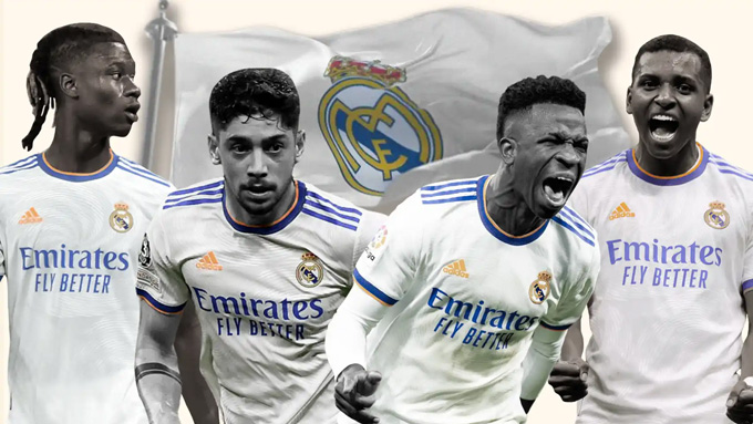 Los Blancos đang tập hợp rất nhiều tài năng trẻ sáng giá trong đội hình