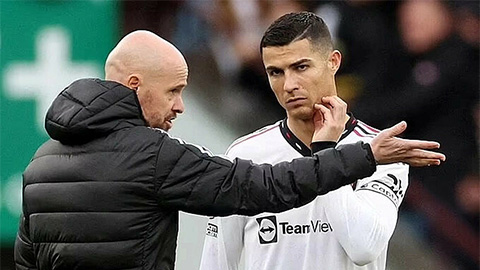 HLV Ten Hag chẳng bận tâm tới Ronaldo sau trận MU đại thắng Nottingham Fores