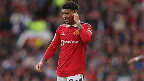 Sancho không đủ cả thể lực và tinh thần để đá cho Man United