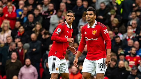 MU chưa thủng lưới khi Varane và Casemiro cùng ra sân