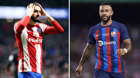 Thèm khát Depay nhưng Atletico không chịu nhượng bộ Barcelona