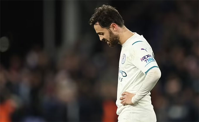 Bernardo Silva cũng không còn thi đấu sáng tạo như trước