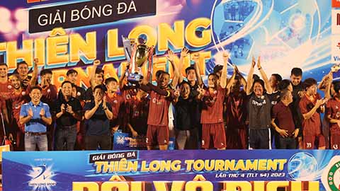 Đại thắng Hà Tĩnh, Topenland Bình Định vô địch Thiên Long Tournament 2023