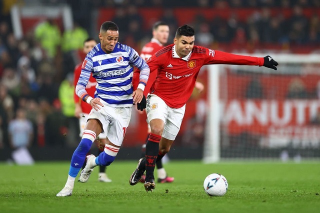 Casemiro trở lại đội hình Man United tại vòng 4 FA Cup