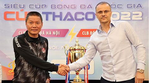 HLV Hà Nội FC phân tích lối chơi của Hải Phòng FC trước trận tranh Siêu cúp Quốc gia