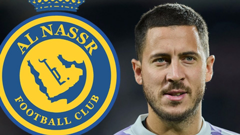 Hazard đàm phán gia nhập Al-Nassr cùng với Ronaldo