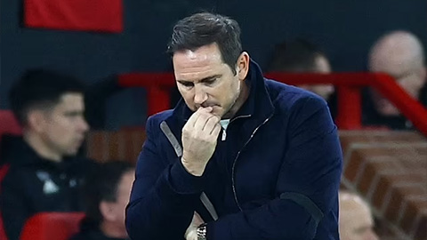 HLV Lampard nói gì về màn trình diễn của Everton trước MU