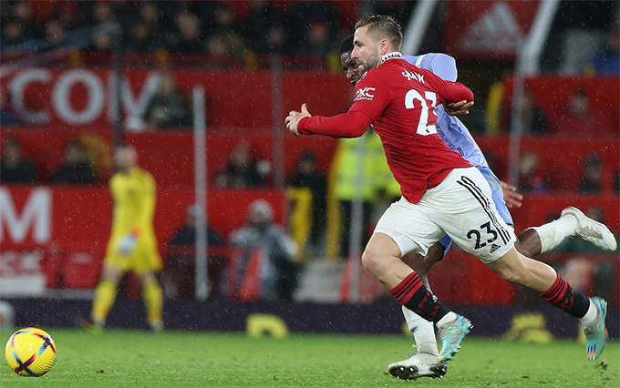 Luke Shaw đang có phong độ cực cao