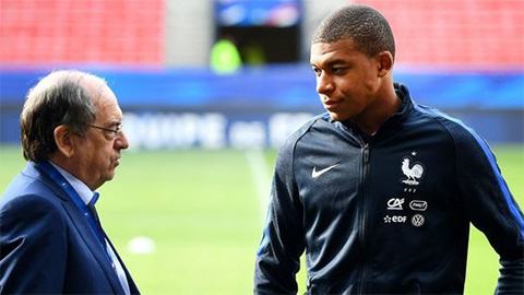 Mbappe chỉ trích sếp FFF vì không tôn trọng Zidane