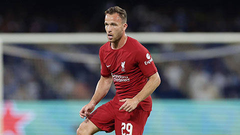 Arthur Melo rời Liverpool với vỏn vẹn... 13 phút thi đấu