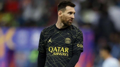 Messi nhận điểm số thấp nhất sau 412 trận