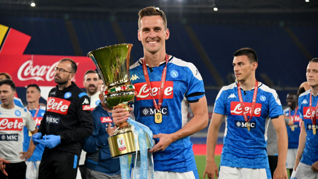 Milik từng có rất nhiều kỷ niệm ngọt ngào tại Napoli trước khi chuyển sang Juventus