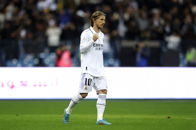 Modric sẽ đáo hạn hợp đồng với Real vào cuối mùa này