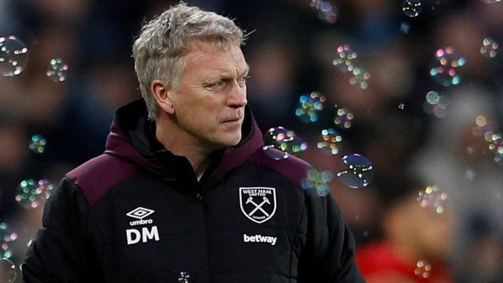 Davis Moyes đang gây thất vọng khi chứng kiến West Ham ngụp lặn ở đáy BXH