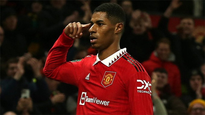 Rashford ghi bàn thắng ấn định chiến thắng 2-1