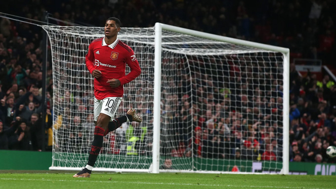 Rashford tiếp tục chuỗi ghi bàn đáng sợ