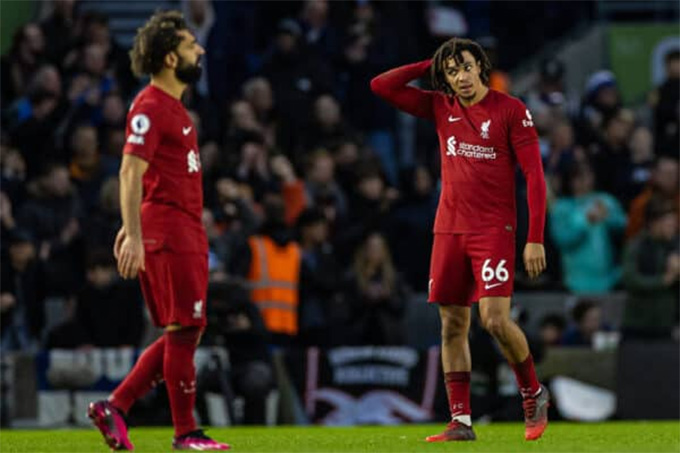 Liverpool đang trải qua giai đoạn tồi tệ