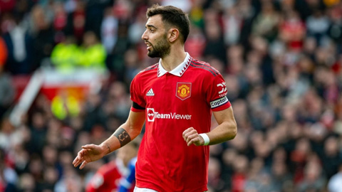 Bruno Fernandes lập thống kê khó tin trong màu áo Man United