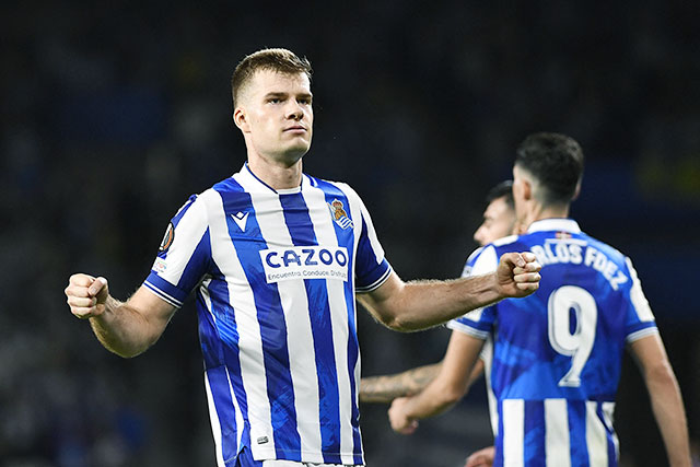 Alexander Sorloth và đồng đội thắng tới 3/4 trận sân khách gần nhất tại La Liga