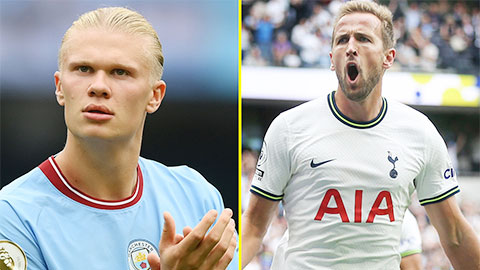 Harry Kane vs Erling Haaland, đại pháo so tài