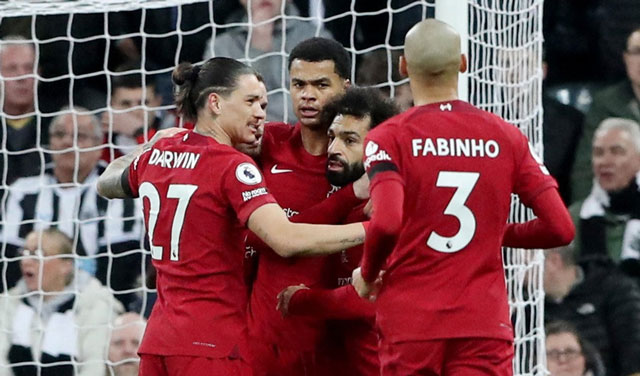 Liverpool vùng dậy mạnh mẽ trong những vòng đấu gần đây ở Premier League