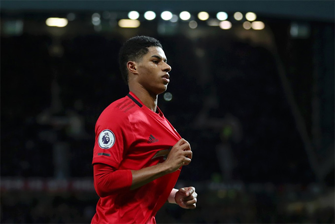 Rashford đang có phong độ rất cao trong màu áo MU