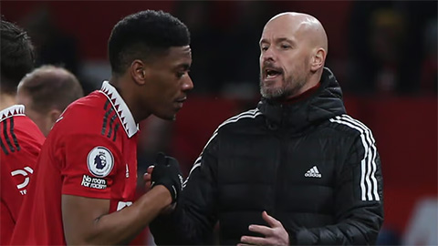 Ten Hag tin tưởng tuyệt đối Martial