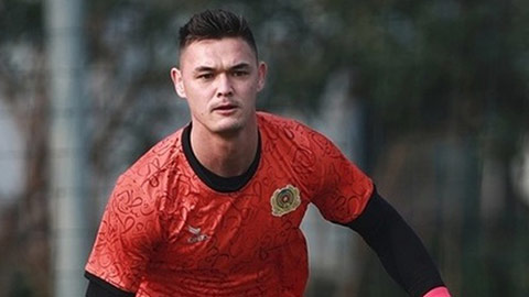 Patrik Lê Giang mắc lỗi, U20 PVF - CAND suýt thua U20 Việt Nam