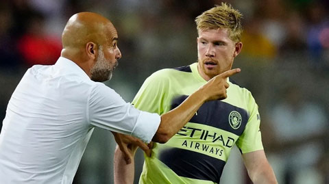 Pep đang giới hạn khả năng của De Bruyne