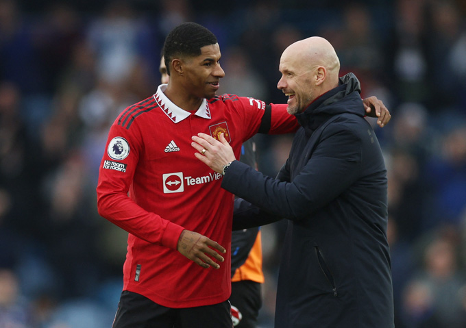 Rashford đang thăng hoa tại MU