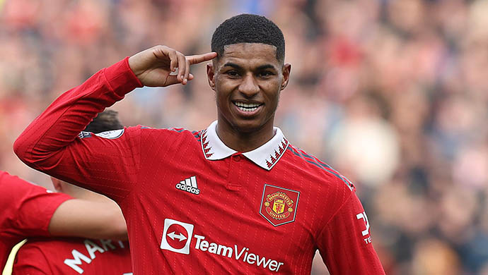 Rashford lý giải màn ăn mừng chỉ tay lên thái dương thành hot trend