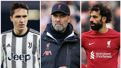 Liverpool tính chiêu mộ sao Juventus thay Salah