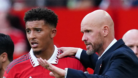 Ten Hag nói gì về màn tái xuất của Sancho?