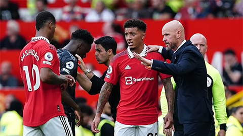 Ten Hag báo tin vui về Sancho