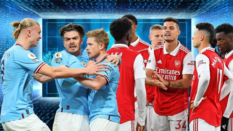 Tỷ lệ vô địch Premier League: Arsenal bằng một nửa Man City, MU chỉ 2%