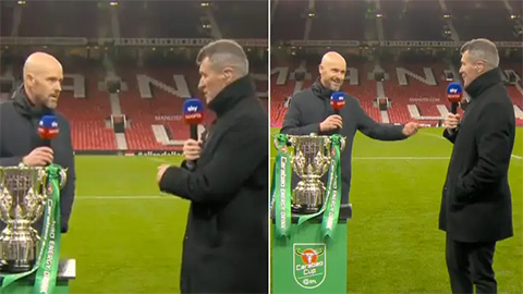 Roy Keane xin vé xem chung kết khiến Ten Hag 'đứng hình'