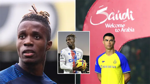 Zaha mở cánh cửa tới Al-Nassr sát cánh cùng Ronaldo