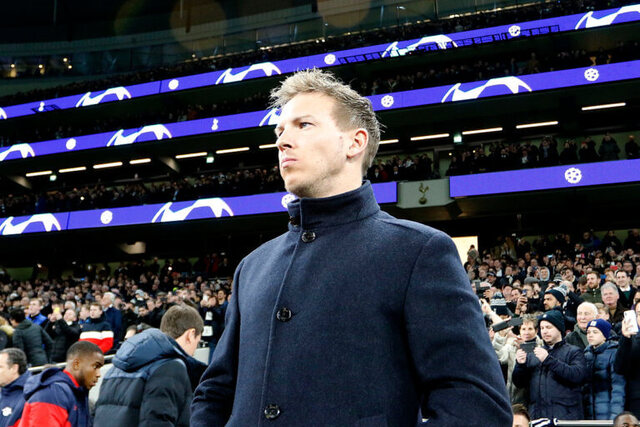 HLV Nagelsmann nhiều khả năng sẽ được Tottenham bổ nhiệm thay Conte.