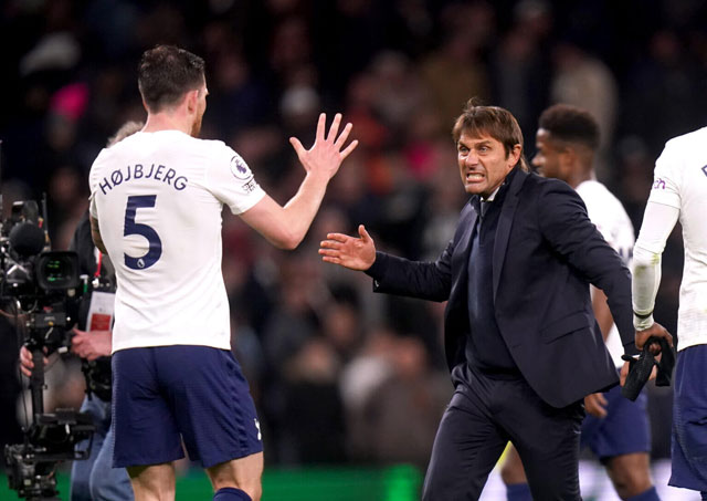 Khi mới đến, Conte đã giúp tăng sức chiến đấu cho cầu thủ Tottenham