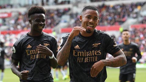 Đội hình dự kiến Arsenal vs Crystal Palace: Gabriel Jesus tái xuất, sao Nhật Bản nghỉ dài hạn