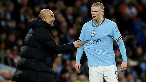 HLV Guardiola đau đầu về tình trạng sức khỏe của Haaland