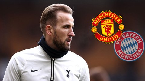 Man Utd sẽ cạnh tranh với Bayern Munich để giành Harry Kane