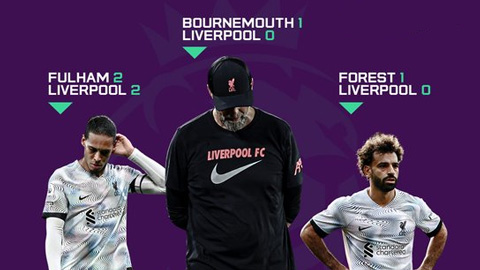 Sau màn hủy diệt MU, Liverpool lại hóa 'Robin Hood' trước Bournemouth