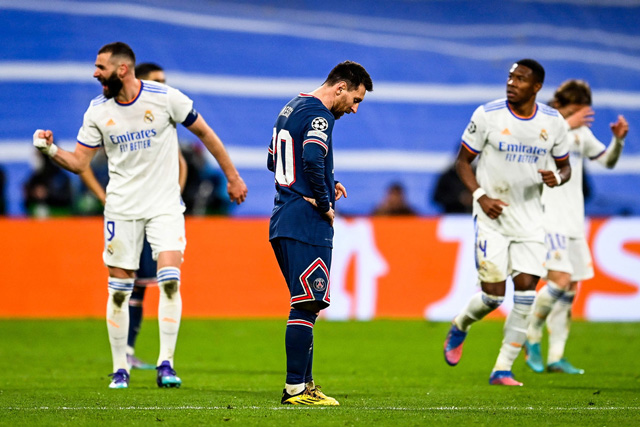 Hình ảnh này đã trở nên quá quen thuộc với các CĐV PSG ở Champions League