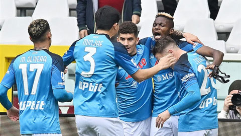 Napoli có thể vô địch Serie A 2022/23 vào đúng ngày 30/4