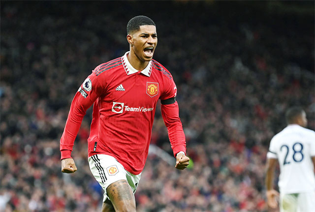 Rashford đang là trụ cột không thể thay thế ở MU